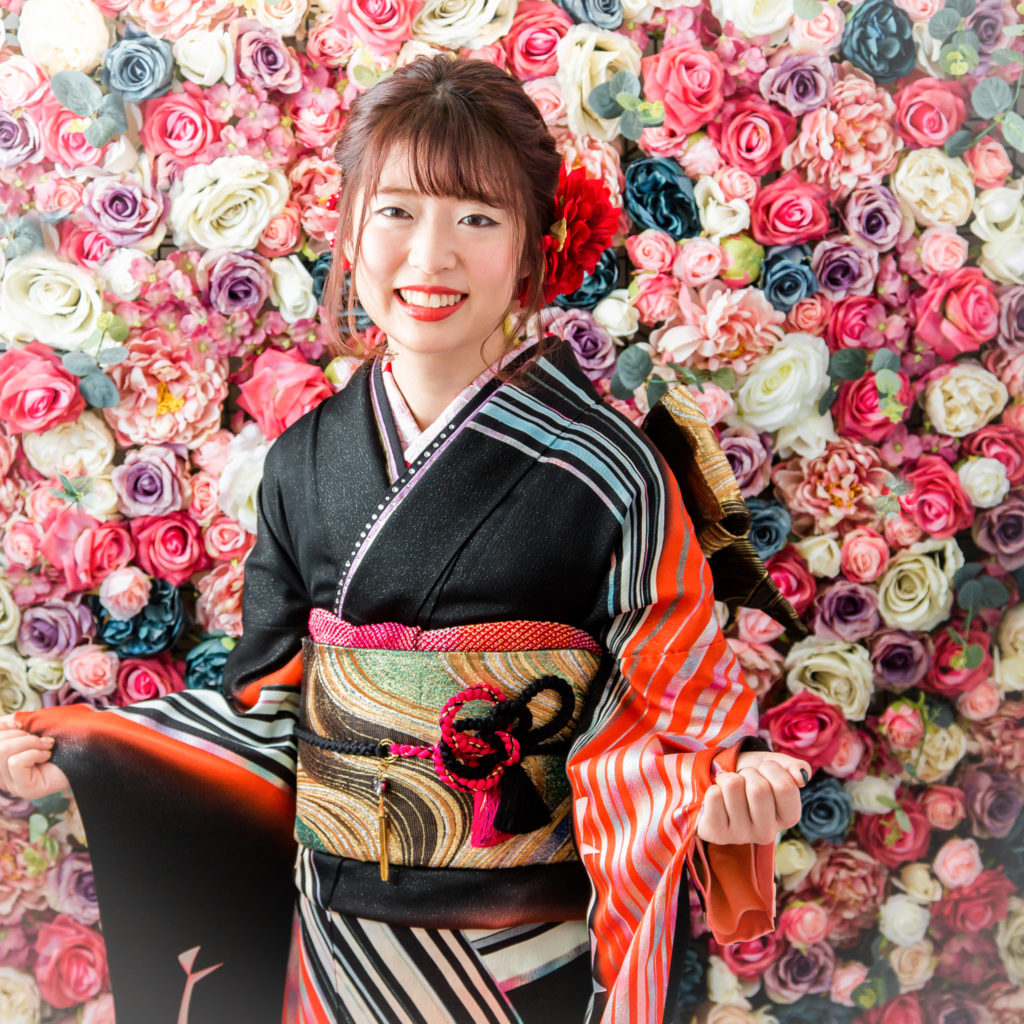 21年成人式 ヘアメイク 着付け 物レンタル予約受付中 Kimono Queen 帝国ホテルプラザ店